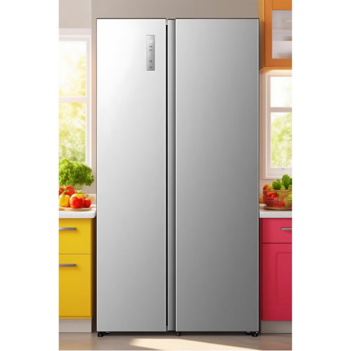 ⁦ثلاجة دانسات 17.6 قدم بخار استيل دولابي – DAN1760NF STEEL⁩ - الصورة ⁦3⁩