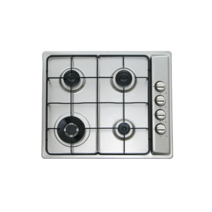 ⁦كيتشن لاين - موقد غاز  - 4 شعلات - فضي ايطالي -G4013⁩ - الصورة ⁦2⁩