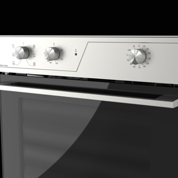 ⁦جليم جاز - فرن كهربائي  بلت ان 60 سم 6 وظائف مع مؤقت 120 دقيقة صناعة ايطالية - GFR62IX⁩ - الصورة ⁦4⁩