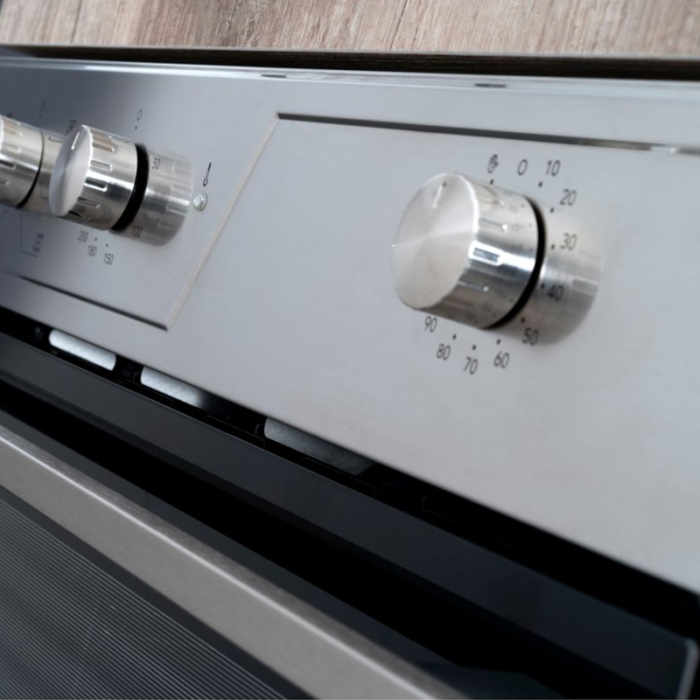 ⁦جليم جاز - فرن كهربائي  بلت ان 60 سم 6 وظائف مع مؤقت 120 دقيقة صناعة ايطالية - GFR62IX⁩ - الصورة ⁦6⁩