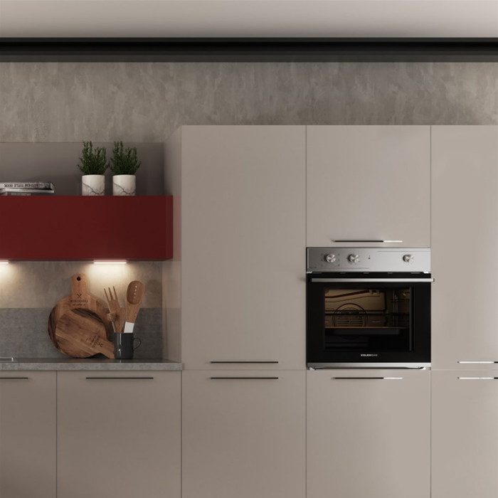 ⁦جليم جاز - فرن كهربائي  بلت ان 60 سم 6 وظائف مع مؤقت 120 دقيقة صناعة ايطالية - GFR62IX⁩ - الصورة ⁦10⁩