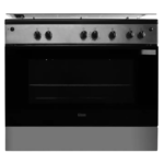 ⁦جبسون فرن غاز  5 عيون أمان كامل 90×60 سم - أسود ستيل - GNGJ90JGWC⁩ - الصورة ⁦5⁩