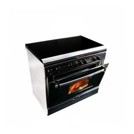 فرن جرين مقاس 80×50 سم ستانلس ستيل، 5 شعلات – موديل 20883