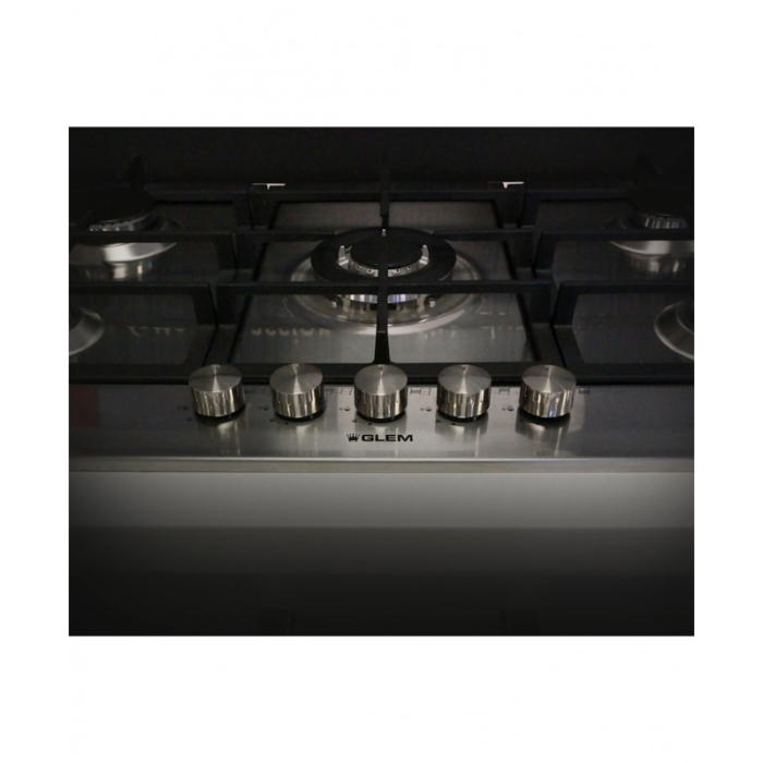 ⁦جليم موقد غاز بلت ان-86سم-5شعلات -مفاتيح تحكم اماميه -استيل -GTD955HIX⁩ - الصورة ⁦8⁩