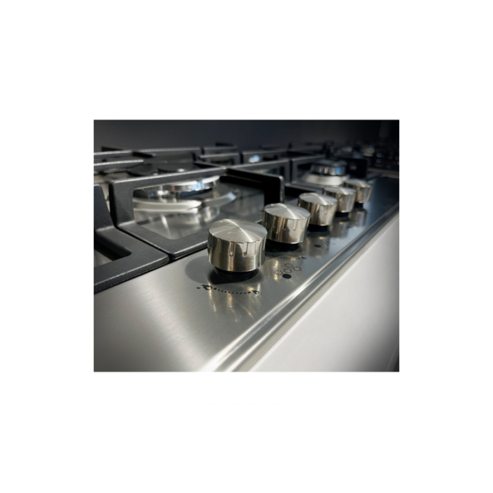 ⁦جليم موقد غاز بلت ان-86سم-5شعلات -مفاتيح تحكم اماميه -استيل -GTD955HIX⁩ - الصورة ⁦4⁩