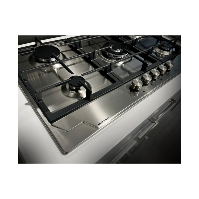 ⁦جليم موقد غاز بلت ان-86سم-5شعلات -مفاتيح تحكم اماميه -استيل -GTD955HIX⁩ - الصورة ⁦5⁩