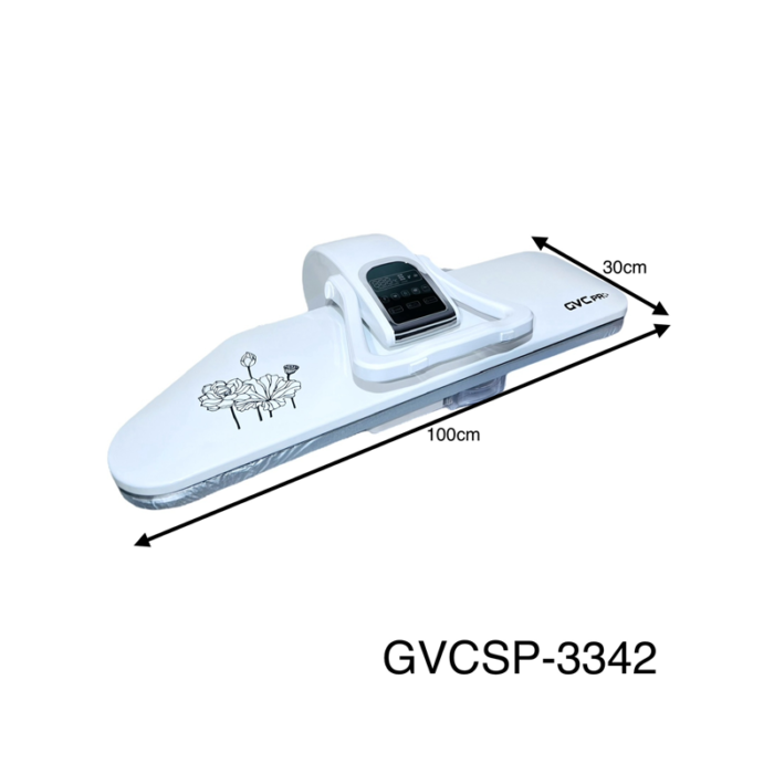 ⁦كاوية كبس جي في سي برو 32 بوصة – لوحة تحكم إلكترونية – 1600 وات – أبيض – قاعدة متعددة المقاساتGVC-3332⁩ - الصورة ⁦8⁩