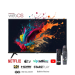 ⁦شاشة GVC برو 58 بوصة – سمارت، نظام WebOS، دقة 4K فائقة، مع ريموت سحري، لون أسود⁩ - الصورة ⁦3⁩