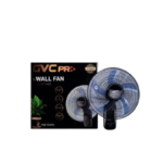 جي في سي برو مروحة حائط مع جهاز تحكم عن بعد 60 واط اسود - GVCW7400 Black - الصورة 3