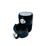 ⁦قلاية هوائية جي في سي برو بدون زيت، سعة 3 لتر، لون أسود، 1000 واط – GVCAF-823⁩ - الصورة ⁦3⁩