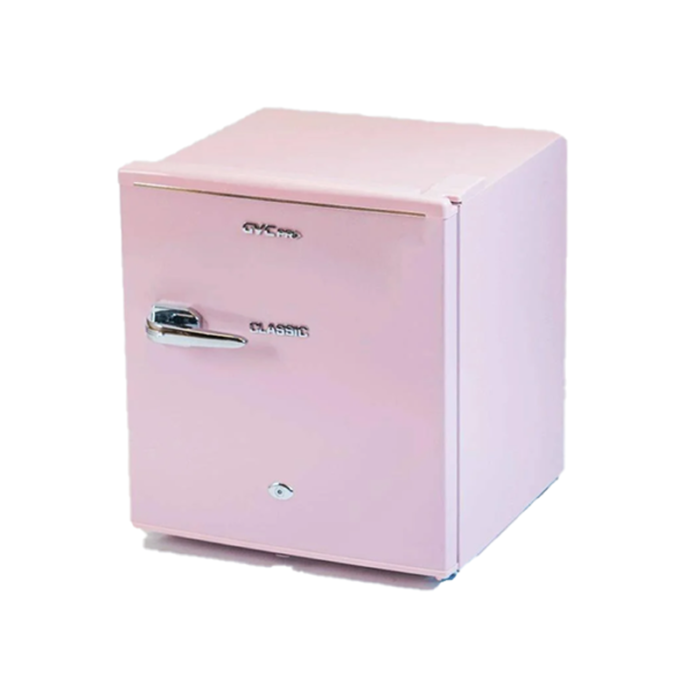 ⁦جي في سي برو ثلاجة كلاسيك لون بنكي1.7قدم - GVRG-77 -Pink⁩ - الصورة ⁦3⁩