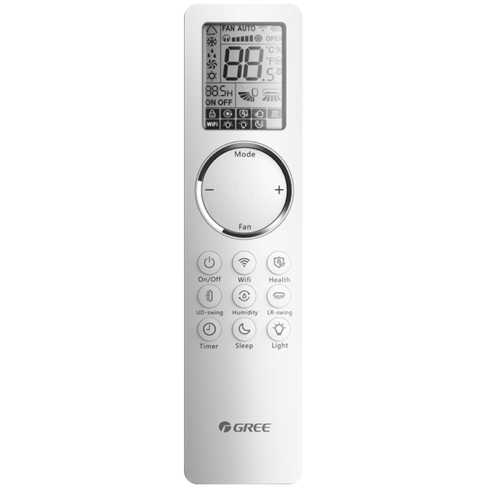 ⁦جري AI-PRO مكيف سبليت انفرتر 24000 وحده بارد , واي فاي , تنظيف ذاتي ,  تربو, - GWC24AVEXF-S6DTA1E⁩ - الصورة ⁦5⁩