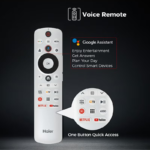 ⁦شاشة هاير 55 بوصة بدقة 4k يو اتش دي سمارت QLED نظام تشغيل Google TV موديل H55S80FUX⁩ - الصورة ⁦7⁩