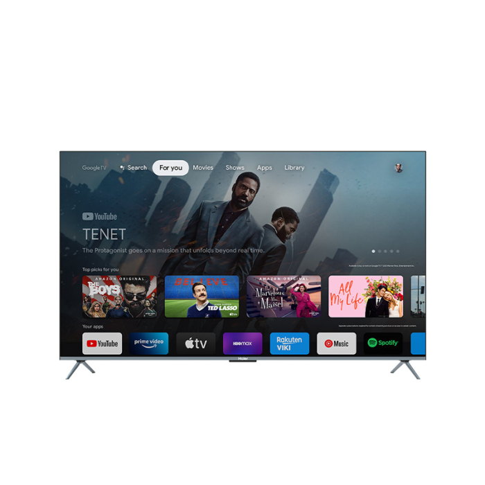 ⁦شاشة هاير 85 بوصة بدقة 4k يو اتش دي سمارت مع مكبر صوت نظام تشغيل Google TV موديل H85S5UX PRO⁩ - الصورة ⁦4⁩