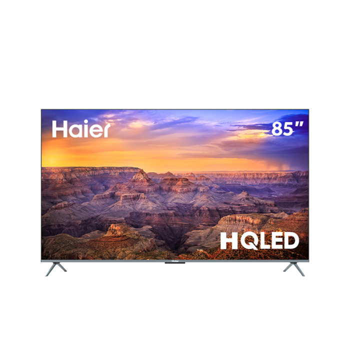 ⁦شاشة هاير 85 بوصة بدقة 4k يو اتش دي سمارت مع مكبر صوت نظام تشغيل Google TV موديل H85S5UX PRO⁩ - الصورة ⁦2⁩