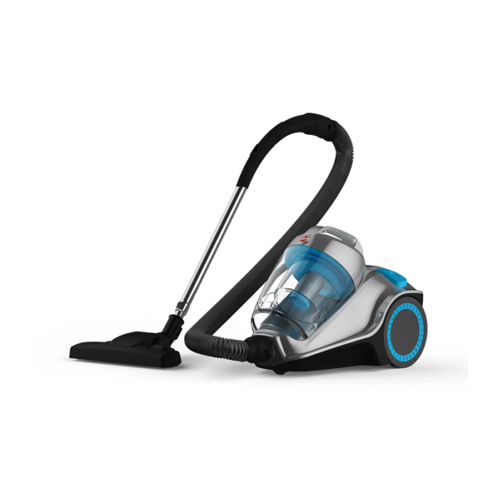 ⁦هوفر مكنسة كهربائية بدون كيس 4 لتر 2400 واط ازرق - HC84-P7A-ME⁩ - الصورة ⁦2⁩