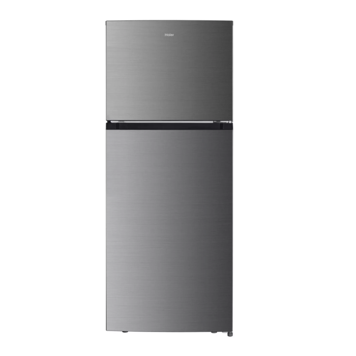 ⁦ثلاجة هاير بابين 14.9 قدم، 420 لتر، صناعة صينية، فضي زجاجي - HRF-480NS-2⁩ - الصورة ⁦3⁩