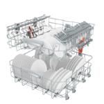 ⁦ارستون غسالة صحون - 10برامج-لون فضي -14 مكان تخزين -LFO3P31WLX60HZ⁩ - الصورة ⁦7⁩