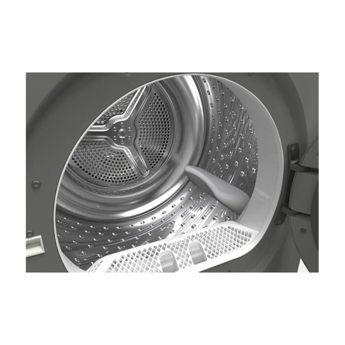 ⁦مجفف ملابس فيستل 8 كيلو, 15 برنامج , لون استيل , صنع في تركيا TDH8SPT3DS⁩ - الصورة ⁦3⁩