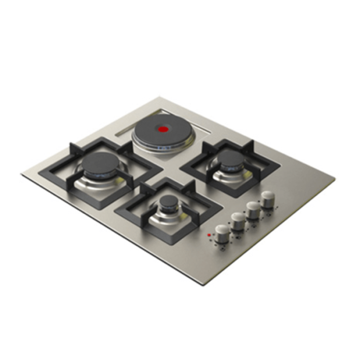 ⁦كيتشن لاي نسطح غاز 60*60 ايطالي 3 عين غاز + 1 كهرباء- J4015⁩ - الصورة ⁦2⁩