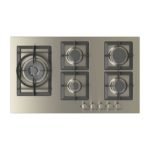 كتشن لاين سطح غاز - 5 عيون - 90 سم - إيطالي - JW5020