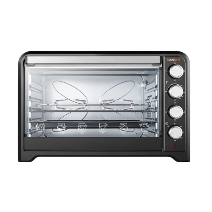 ⁦كولن فرن كهربائي 2400 واط، سعة 80 لتر، لون اسود - 802104004⁩ - الصورة ⁦2⁩