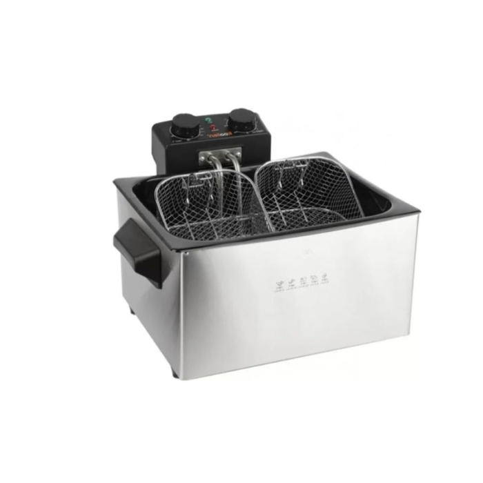 ⁦كولن قلاية زيت عميقة ، سعة5 لتر ، وعائين منفصلين بقدرة 2000 واط - 816102012⁩ - الصورة ⁦2⁩