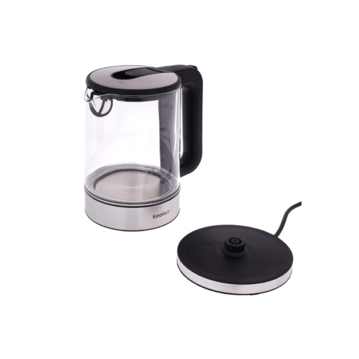 ⁦كولن غلاية كهربائية زجاج مع أضاءه- 2200 واط، سعة 1.7 لتر، 800102021⁩ - الصورة ⁦2⁩