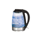 دوتس غلاية ماء كهربائية 1850 الى 2200 واط، 1.7 لتر، عازل لعنصر التسخين، زجاج - KDG-010