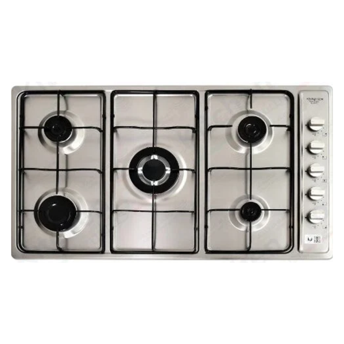 ⁦كتشن لاين سطح غاز  شبك خفيف ، مفاتيح امامية ايطالي، 90 سم 5 عيون، KLQ905VTAV⁩ - الصورة ⁦3⁩