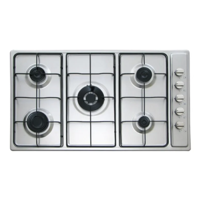 ⁦كتشن لاين سطح غاز  شبك خفيف ، مفاتيح امامية ايطالي، 90 سم 5 عيون، KLQ905VTAV⁩ - الصورة ⁦2⁩