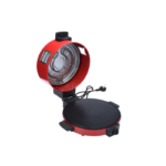 ⁦كولن آلة صنع البيتزا والخبز العربي – 1800 واط، قطر 30 سم، لون أحمر، ستانلس ستيل – 800109002⁩ - الصورة ⁦3⁩