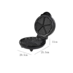 ⁦كولن ماكينة صُنع الوافل مع امكانية التحكم في درجة الحرارة ، لون اسود - 800108001⁩ - الصورة ⁦4⁩