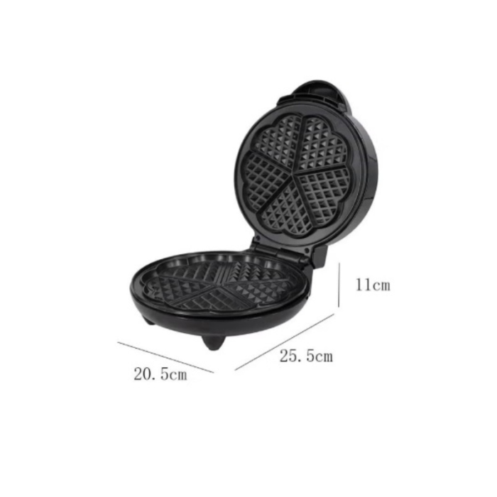 ⁦كولن ماكينة صُنع الوافل مع امكانية التحكم في درجة الحرارة ، لون اسود - 800108001⁩ - الصورة ⁦4⁩