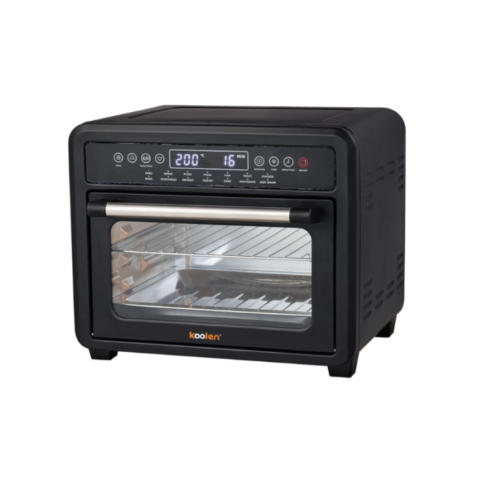 ⁦802103001 كولن فرن مقلاة هوائية مع ملحقات، سعة 22 لتر، اسود 2000 واط⁩ - الصورة ⁦3⁩