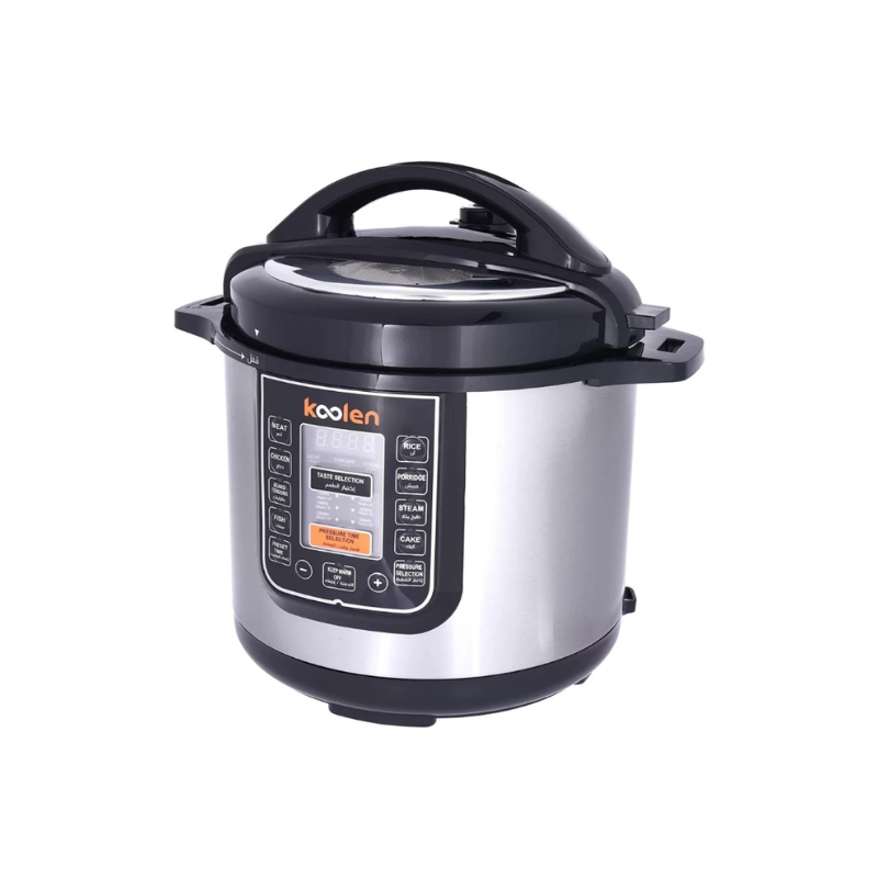 koolen_6_2.png كولن قدر ضغط 8 لتر، 1300 واط، ميزة تخزين الوظائف في الذاكرة، 12 وظيفة، فضي - 816106003 - الصورة 1