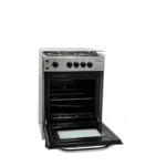 سوبر جنرال غاز ثابت 4 شعلات مع أمان كامل وإشعال ذاتي – ستيل فضي – مقاس 55×55×85 سم-KSGC55540FSY - الصورة 3