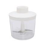 ⁦خلاط يدوي من ستانلس ستيل من سوبر جنرال، بقوة 600 واط، شفرات حادة، تحكم متدرج في السرعة، زر توربو، ذراع خلط قابل للإزالة، موديل KSGHB-196-PD، اللون أبيض⁩ - الصورة ⁦6⁩