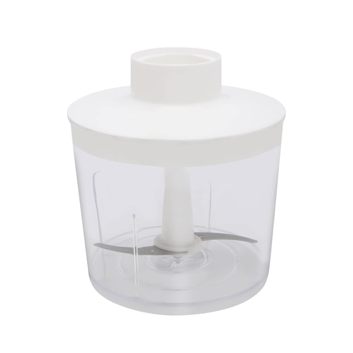 ⁦خلاط يدوي من ستانلس ستيل من سوبر جنرال، بقوة 600 واط، شفرات حادة، تحكم متدرج في السرعة، زر توربو، ذراع خلط قابل للإزالة، موديل KSGHB-196-PD، اللون أبيض⁩ - الصورة ⁦6⁩