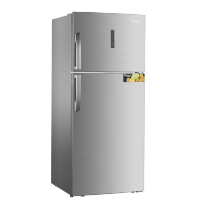 سوبر جنرال ثلاجة بابين 527 لتر, 18.6 قدم, فضي - KSGR710