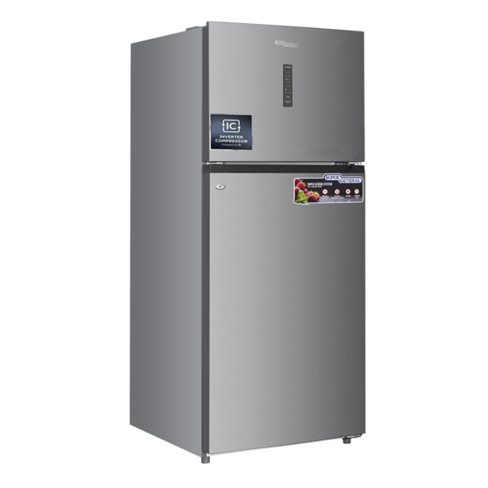 ⁦ثلاجة سوبر جنرال 22.4 قدم – إنفرتر – فضي – موديل KSGR815⁩ - الصورة ⁦2⁩