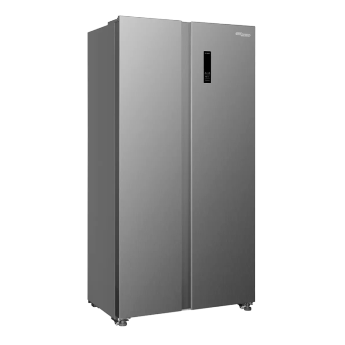 ⁦سوبر جينرال ثلاجة دولابي بابين، مقاس 22 قدم، 622 لتر ، تحكم الكتروني، شاشة ، مكثف داخلي، مانع للثلج، استيل  LED - KSGR896SBS⁩ - الصورة ⁦3⁩