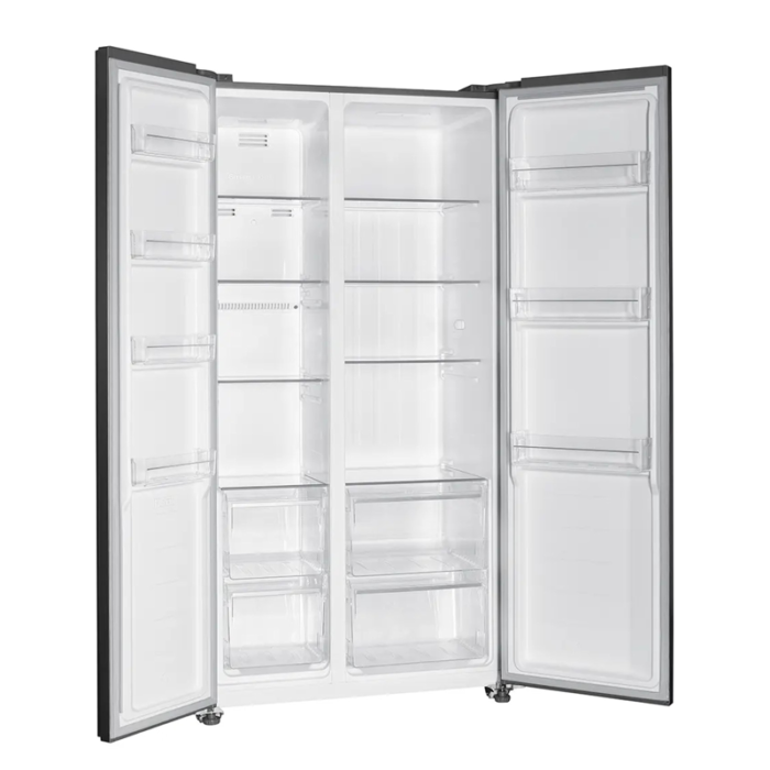 ⁦سوبر جينرال ثلاجة دولابي بابين، مقاس 22 قدم، 622 لتر ، تحكم الكتروني، شاشة ، مكثف داخلي، مانع للثلج، استيل  LED - KSGR896SBS⁩ - الصورة ⁦4⁩