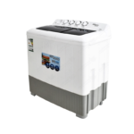 سوبر جنرال غسالة حوضين 18 كجم, ابيض - KSGW1888N - الصورة 3