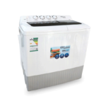 ⁦سوبر جنرال غسالة حوضين 9 كجم, ابيض - KSGW96N⁩ - الصورة ⁦4⁩