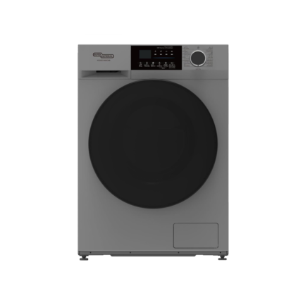 سوبر جنرال غسالة اتوماتيك 13 كغ امامية سيلفر - KSGWD13800CMBS