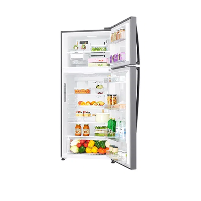 ⁦ال جي ثلاجة 20.9 قدم ، 590 لتر،انفيرتر ، واي فاي ، فضي -LT22HBHSIN⁩ - الصورة ⁦4⁩