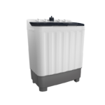 ⁦غسالة هيتاشي بحوضين سعة 8 كغ – رمادي غامق – LTT08JWTMRG⁩ - الصورة ⁦3⁩