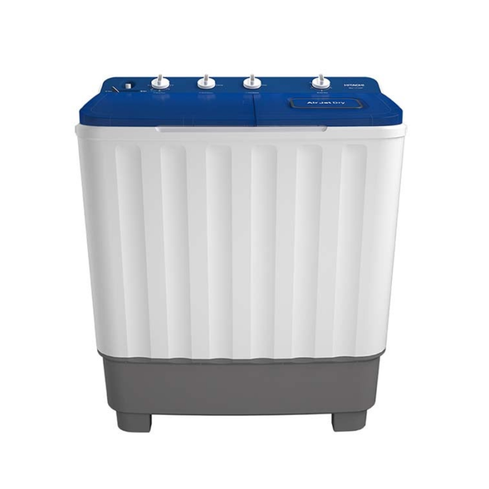 ⁦هيتاشي غسالة حوضين 12 كيلو| أزرق -LTT12JWTPFB⁩ - الصورة ⁦2⁩