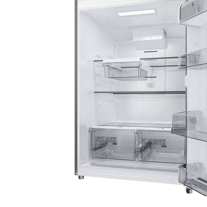 ⁦ميديا ثلاجة بابين , انفرتر 20.3 قدم مكعب، تحكم الكتروني ، تدفق هواء متعدد ، تقنية امتصاص الروائح ، تجميد سريع ، تبريد سريع ، ,50/60 هيرتز,استيل - MDRT765FGU46DO⁩ - الصورة ⁦5⁩